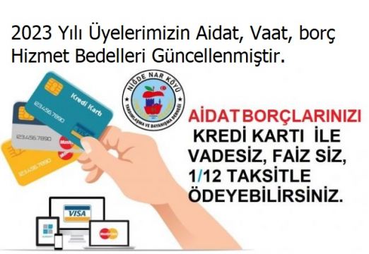 2023 YILI  ONLİNE ŞUBEMİZ,  SİSTEMİ GÜNCELLENDİ.