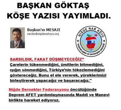  BİRLİK OLDUK KENETLENDİK