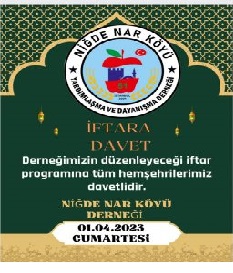 TÜM HEMŞEHRİLERİMİZ DAVETLİDİR